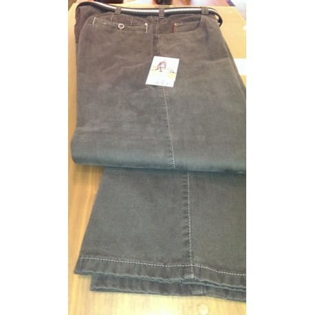 Lærredsbuks med stretch fra Meyer