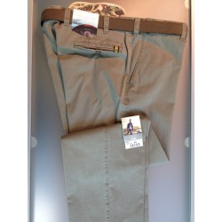 Lærredsbuks med stretch fra MEYER - Klassisk snit!