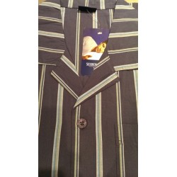 Klassisk poplin pyjamas med knapper fra Seidensticker