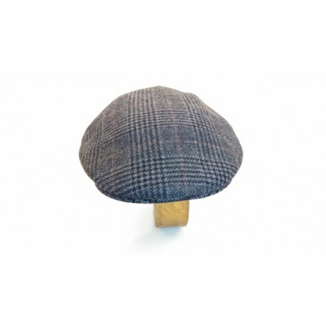 Six-pence kasket i ren uld fra MJM - Made in Italy