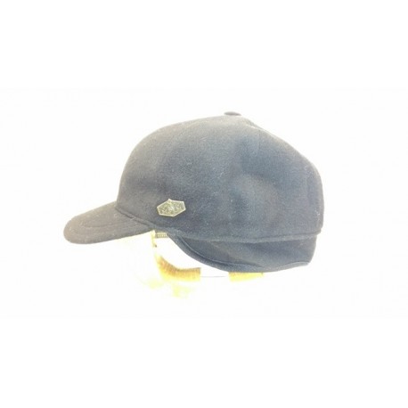 Cap/Kasket m/øreklapper i ren uld fra MJM - Made in Italy