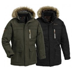 Vindtæt og vandafvisende vinter parka, med varmt Thermo foer fra Pinewood