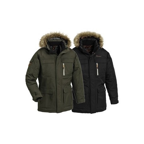 Vindtæt og vandafvisende vinter parka, med varmt Thermo foer fra Pinewood