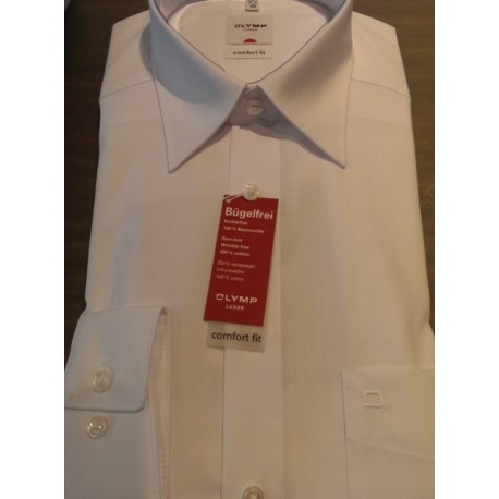 Manchetskjorte fra Olymp - Comfort Fit