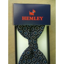 Smart og flot selvbinder butterfly i ren silke fra Hemley