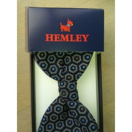 Smart og flot selvbinder butterfly i ren silke fra Hemley