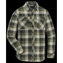 Flannelsskjorte i Sildebensmønster fra Pinewood
