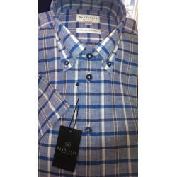 Hørskjorte med korte ærmer - VAN HEUSEN