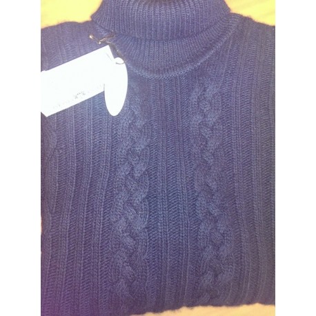 Super Geelong Lambswool rullekrave sweater fra Alan Paine