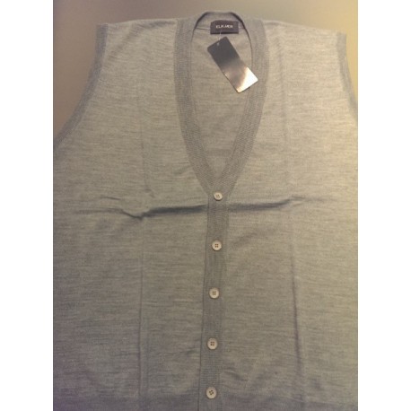 Strikket vest fra Elkjær Strik