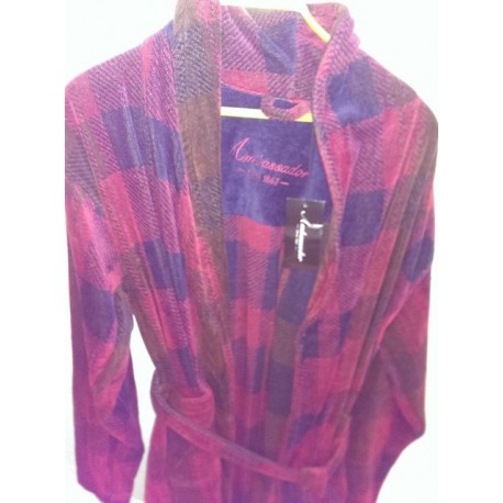 Velour badekåbe fra Ambassador