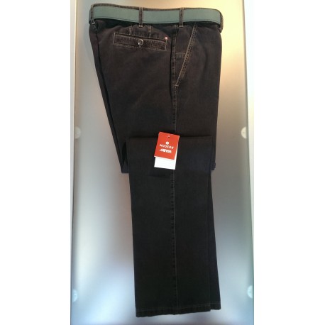 Denimbuks med stretch fra MEYER - Klassisk Snit!