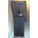 Lærreds/Denimbuks med stretch fra Brühl - Klassisk Snit!