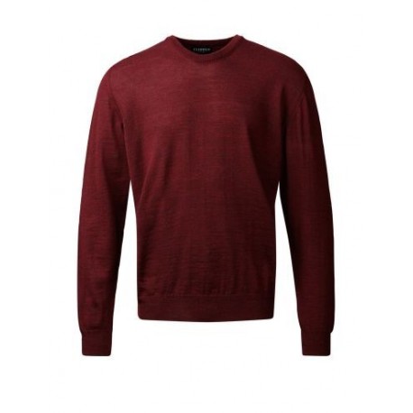 Den klassiske Clipper herrepullover med O-hals