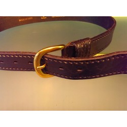 Læderbælte fra Italien