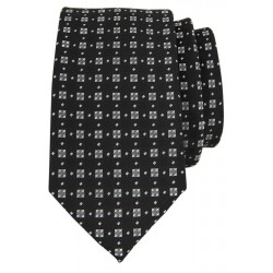 Mønstret silkeslips fra Connexion Tie