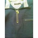 Clipper sweatshirt med zip-neck og brystlomme.