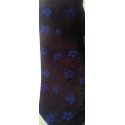 Stribet silkeslips m/hankie fra Connexion Tie