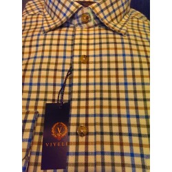 Viyella skjorte - Klassisk vaskeuldsskjorte fra England