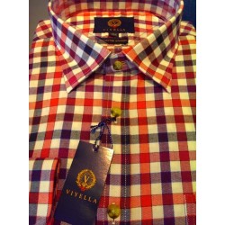 Viyella skjorte - Klassisk vaskeuldsskjorte fra England