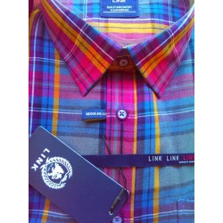 Sportsskjorte i kraftig flannelskvalitet fra LINK