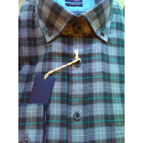 Sportsskjorte i flannelskvalitet fra Olymp