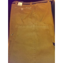 Lærredsbukser fra Luigi Morini