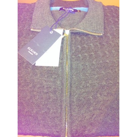 Strikcardigan fra Elkjær