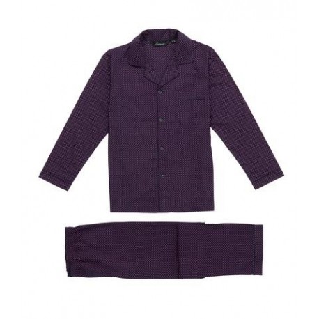 Klassisk poplin pyjamas fra Ambassador