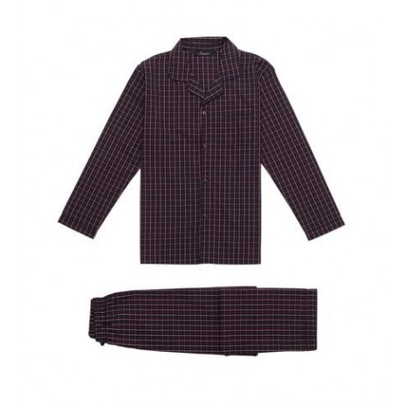 Klassisk poplin pyjamas fra Ambassador