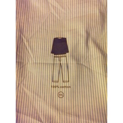Klassisk jersey pyjamas med 0-hals fra Ambassador