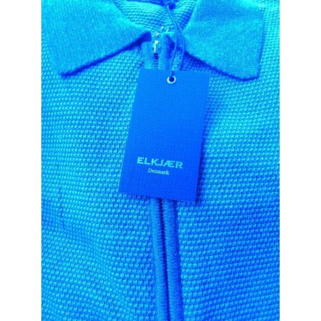 Cardigan med lynlås fra Elkjær Strik