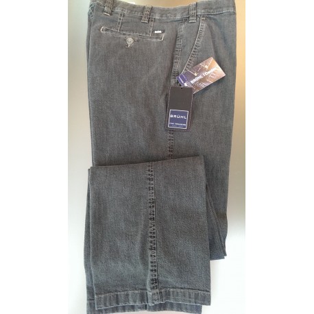 Denim buks med stretch fra Brühl - Klassisk snit!