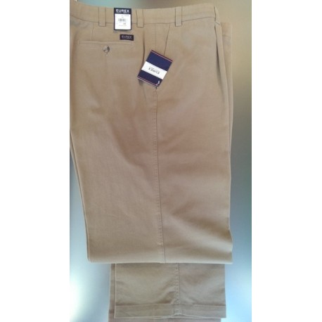 Lærredsbuks med stretch fra EUREX by BRAX - Klassisk snit