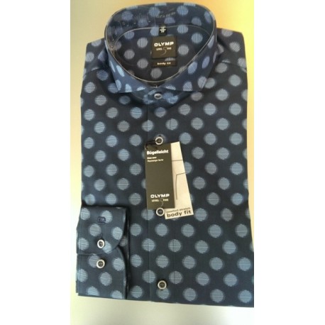 Moderne poplin skjorte fra Olymp Level Five