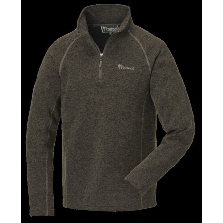 Strikket fleece sweater fra Pinewood