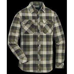 Flannelsskjorte i Sildebensmønster fra Pinewood