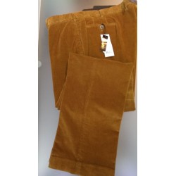 Smalriflede fløjlsbukser - Pima cotton med Stretch fra HILTL