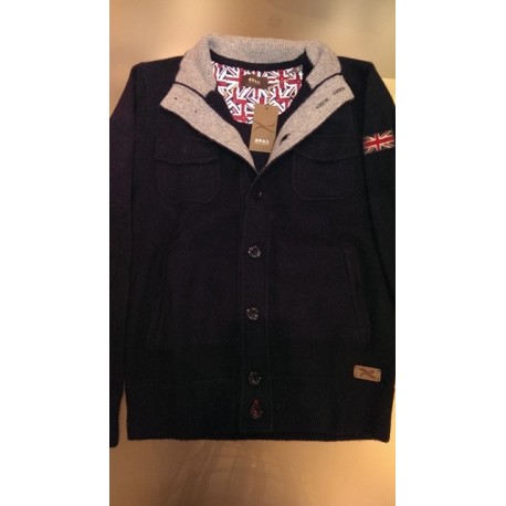 Smart Cardigan i ren lambswool fra BRAX