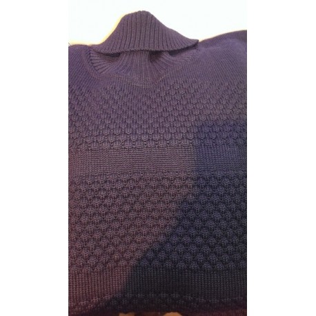 Original SAILOR sømandstrøje med rullekrave i ren uld