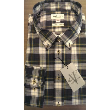 Klassisk vaskeuldsskjorte fra Van Heusen