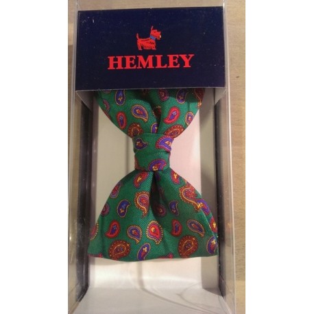 Smart og flot selvbinder butterfly i ren silke fra Hemley