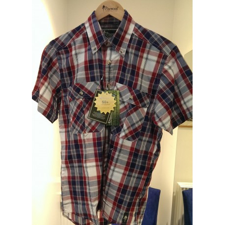 Sommerskjorte m/korte ærmer fra Pinewood