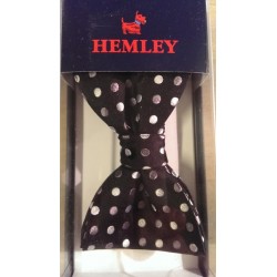 Smart og flot selvbinder butterfly i ren silke fra Hemley