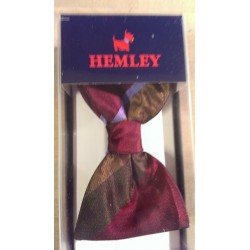 Smart og flot selvbinder butterfly i ren silke fra Hemley