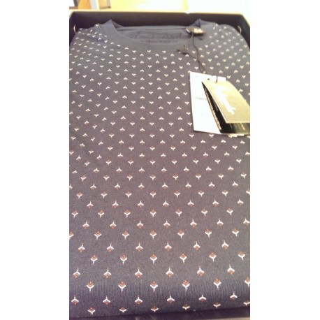 Klassisk jersey pyjamas med 0-hals fra Ambassador