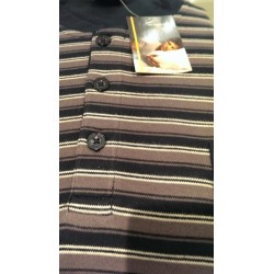 Jersey pyjamas med knaplukning i 0-hals fra Seidensticker
