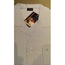 Klassisk poplin pyjamas med knapper fra Seidensticker