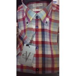 Hørskjorte med korte ærmer - VAN HEUSEN