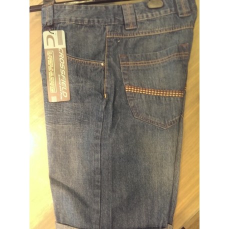 Smarte korte bukser i Denim fra Crossfield